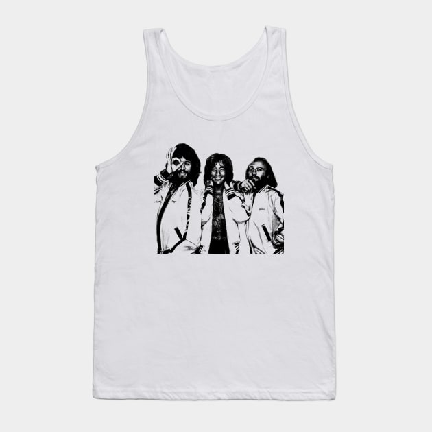 Bee Gees Tank Top by tykler